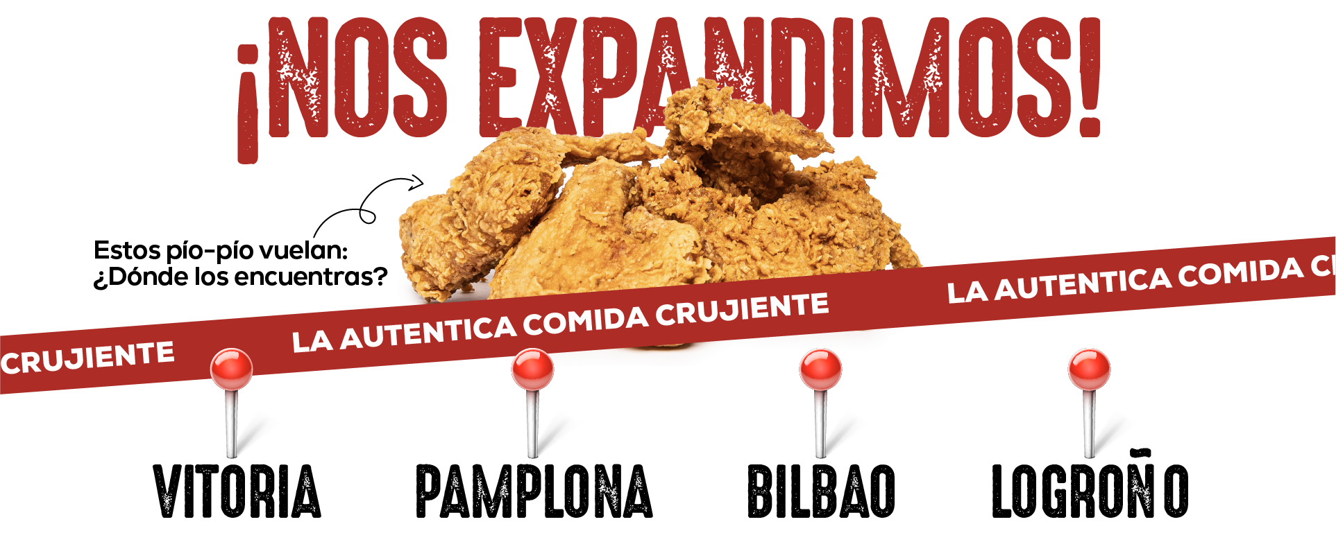 ¡Nos expandimos! Vitoria, Pamplona, Bilbao, Logroño